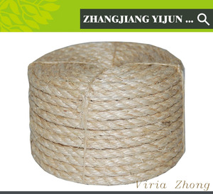 Naturel couleur untreatd sisal corde de chanvre torsion chaîne sisal pour arbre à chat - Product Image 2