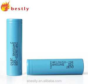 Alta calidad <span class=keywords><strong>Samsung</strong></span> 25r 18650 <span class=keywords><strong>Samsung</strong></span> <span class=keywords><strong>ICR18650</strong></span> 25r 2500mah / 18650 batería - Product Image 2