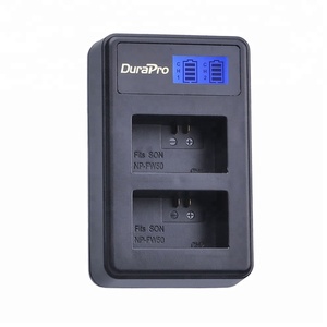 NP-FW50 NP FW50 NPFW50ที่ชาร์จ USB คู่แบบจอ LCD,สำหรับ <span class=keywords><strong>Sony</strong></span> Alpha A33 A35 A37 A55 SLT-A33 SLT-A35 SLT-A37 SLT-A37K SLT-A37M SLT-A55 - Product Image 1