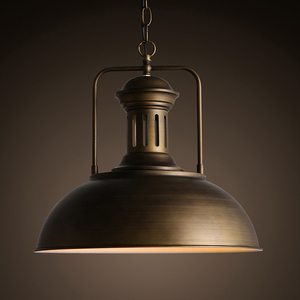 Lampada <span class=keywords><strong>a</strong></span> <span class=keywords><strong>Sospensione</strong></span> Industriale <span class=keywords><strong>Vintage</strong></span> in Ferro Stile Retrò per Decorazione Bar - Product Image 4