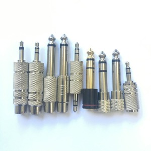 Stereo da 3.5mm <span class=keywords><strong>Jack</strong></span> Femminile a 6.35mm <span class=keywords><strong>Maschio</strong></span> Microfono Plug Adattatore Per Cuffie - Product Image 5