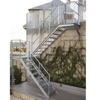 Escaliers en fer Prima pour l'extérieur, prix, escaliers en métal galvanisé pour l'extérieur