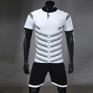 Maillot de Football à manches courtes pour hommes, ensemble de vêtements de Sport, tenue d'entraînement, nouvelle collection