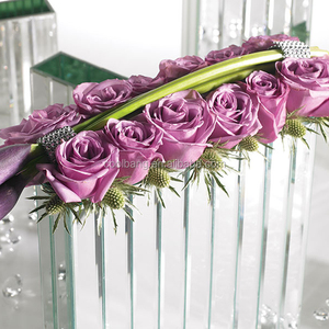 Vase à mosaïque géométrique en verre, vente en gros, décoration de luxe pour la maison, effet miroir, offre spéciale - Product Image 6