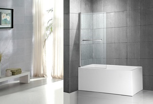 <span class=keywords><strong>Baignoire</strong></span> Courbée Populaire 2020 avec Paroi de Douche en Verre, Baignoires en Forme de B et de P - Product Image 5