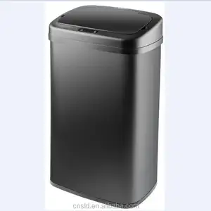 최고 판매 센서 쓰레기통 전자 쓰레기통 자동 쓰레기통 trashcans 색상 블랙