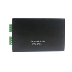 520106 sistema de rede IP PA 2 canal 2x15w terminal com built-in amplificador de áudio, RJ45 porto, suporte POE fonte de alimentação