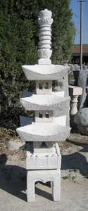 Barato pedra esculpir alto japonês pagode jardim à venda - Product Image 5