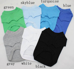 도매 싼 고품질 맞춤 로고 대형 단순히 빈 대형 개 옷 - Product Image 4