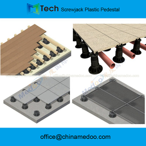Pedestal ajustable de plástico para exterior planteó piedra y hormigón azulejos - Product Image 6