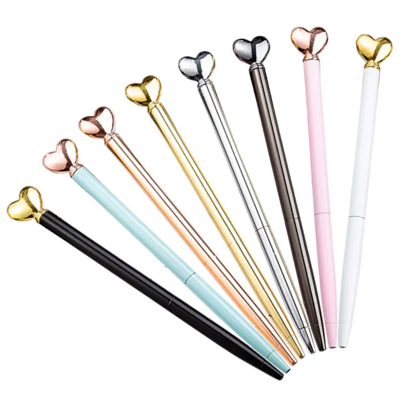 Top kwaliteit Metalen pen Nieuwe stijl hot sales drijvende pen eenvoudig ontwerp promotie Vele Kleuren metalen pen