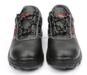 Fabricant usine de chaussures de sécurité personnalisées pour hommes bout en acier cuir antidérapant imperméable résistant aux coups de couteau s3 vente en gros - Product Image 5