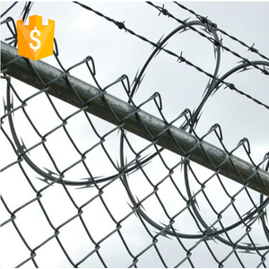 Mạ kẽm 6 Gauge Chuỗi liên kết hàng rào 6 chân/Chuỗi liên kết hàng rào mỗi mét vuông Trọng lượng với giá tốt nhất - Product Image 3