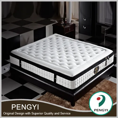 Online shipping Hotel 3-layer latex foam mattress Bedroom Mattress bed