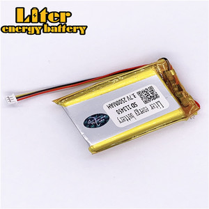 Plugue 1.25-<strong>3</strong> P 113450 2500 mAh <strong>3</strong>.7 V Recarreg&aacute;vel LiPo battery solar Lithium Battery Li-ion polymer with PCM - Product Image 2
