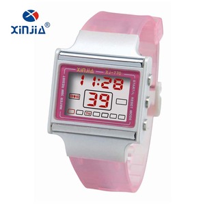 Gelatina di modo HA CONDOTTO LA Vigilanza Super Immersione 30 m Impermeabile di Sport Al di Fuori Della Vigilanza Della Ragazza Dei Ragazzi dei Bambini Dei Bambini Della Vigilanza Digitale - Product Image 6