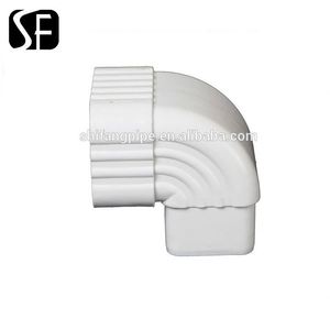 Chất Lượng Cao 5.2Inch/7Inch Trắng Đen Xám PVC Rain Gutter Double Y Loại Tee - Product Image 2