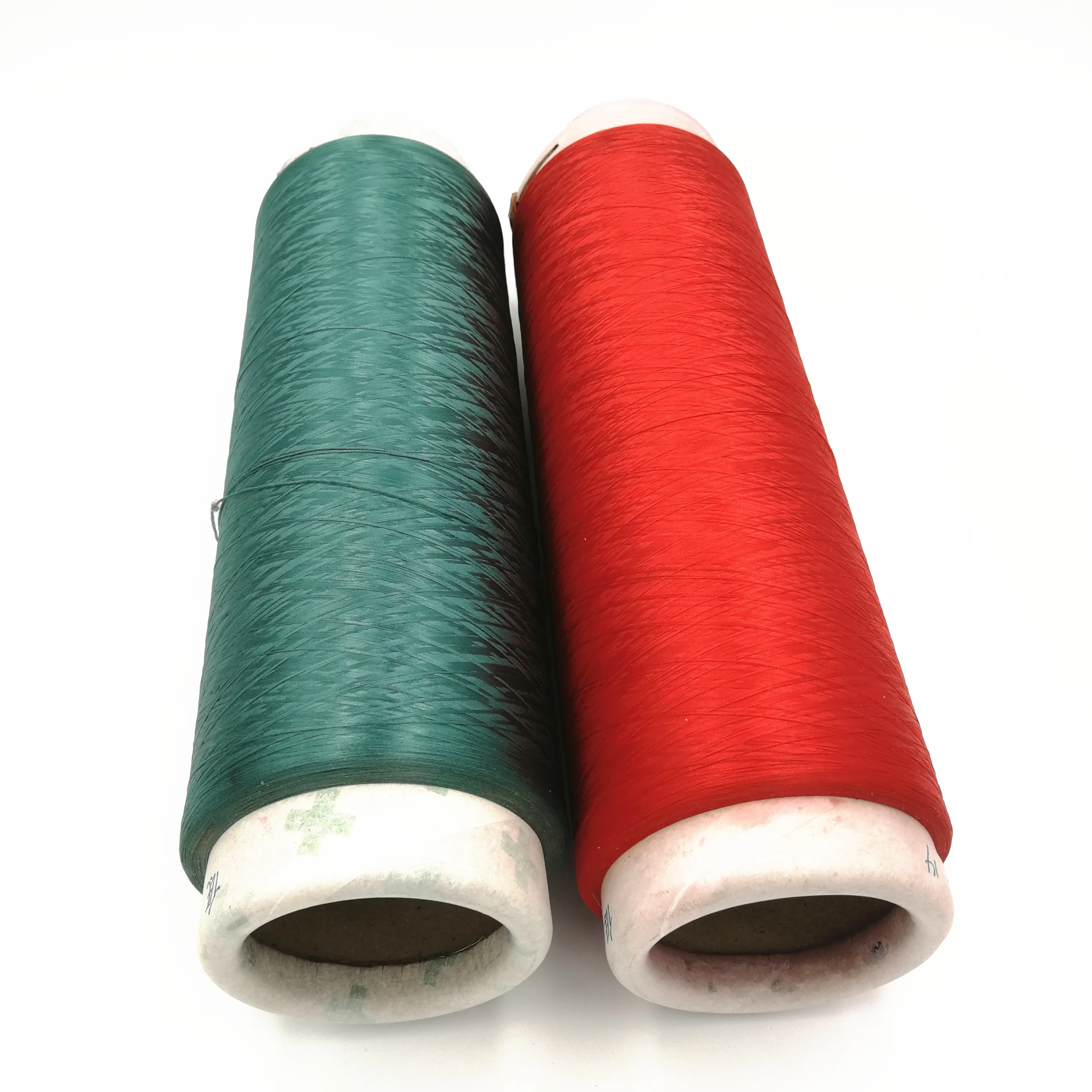 Dope Geverfd Kleur 100% Polyester Dty Geweven Filament Garen 300/96 150/48 Met Lage Koppel Garen, S Z Koppel Garen