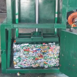 hydraulic used aluminum can press machine scrap metal baler for sale