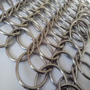 Stainless Steel Chain Mail Curtain /Metal Ring Mesh