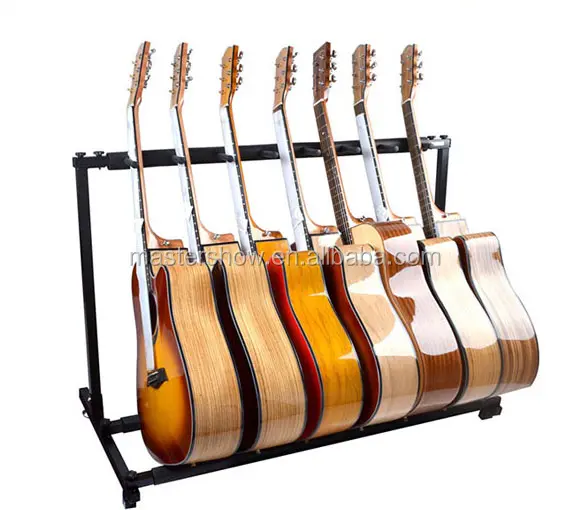 Metall benutzer definierte Gitarren ständer gute Anzeige Ständer für Gitarren geschäft Anzeige