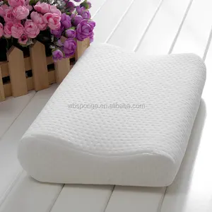 Almohada de masaje de espuma viscoelástica de contorno de Gel de etiqueta privada moldeada Visco