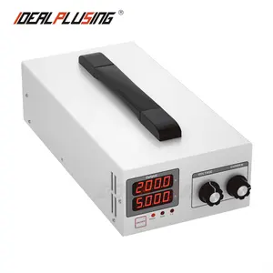 IDEALPLUSING-fuente de alimentación de laboratorio de buena calidad, 1kw, 1000w, salida ajustable, 0-50vdc, 0-20A, 10A, CA a CC