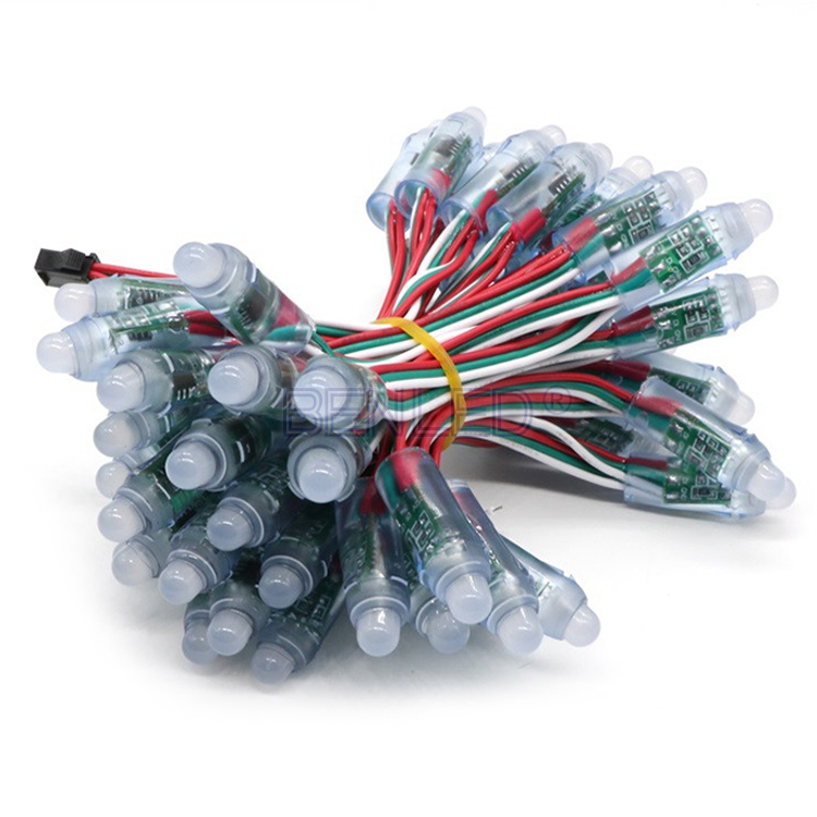 ลวดสีแดงสีเขียวสีขาว