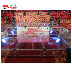 4x4ft <span class=keywords><strong>1x2m</strong></span> थोक ajustable चरण मोबाइल चरण foldable ग्लास स्टेज बिक्री पर - Product Image 5