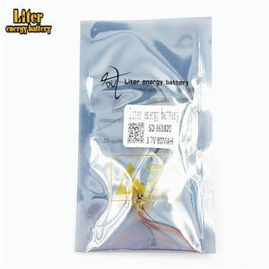 Más pequeño lipo celular 361020 3,7 v 80 mah de batería de polímero li-polímero para auriculares bluetooth - Product Image 4