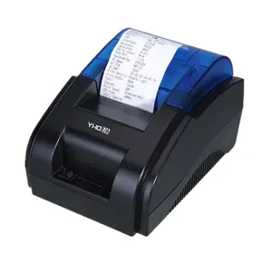 Kompakter Thermo drucker 58-mm-POS-Systeme Empfangs-/Rechnungs drucker USB ODER Blauer Zahn Optional