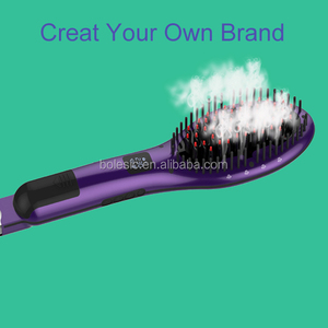 Hot air brush cheveux lisseur professionnel rouleau meches fer à vapeur brosse à cheveux redresseur avec <span class=keywords><strong>la</strong></span> certification ce - Product Image 4