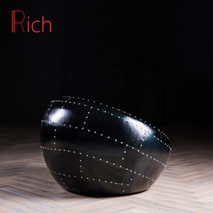 Living Room Decoration Leisure <strong>Chair</strong> Leather <strong>Pod</strong> Ball <strong>Chair</strong> - Product Image 6