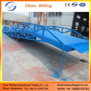 5-15 t hidráulico Patio de rampa de muelle rampa móvil de carga rampa para la carretilla elevadora - Product Image 4