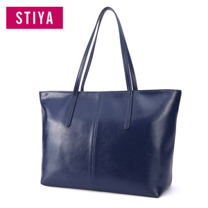 Custom Corea tendencia vaca Split cuero mujeres sola bandolera bolso Tote bolsa bolso - Product Image 1