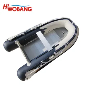 Desain baru PVC kaku atau perahu karet Hypalon untuk memancing dengan perahu karet CE