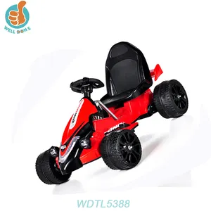 WDTL5388塑料车轮脚踏板橡胶齿轮制动杆儿童时尚汽车实