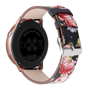 Ivanaze-Correa para Samsung <span class=keywords><strong>Galaxy</strong></span> <span class=keywords><strong>Watch</strong></span> <span class=keywords><strong>Active</strong></span> (40mm), banda para reloj de <span class=keywords><strong>42mm</strong></span>, correa de cuero genuino con hebilla de repuesto - Product Image 4