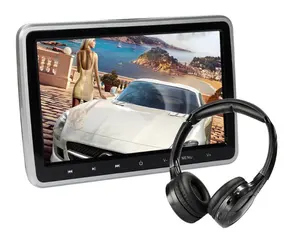Hot sale 10.1 inch touch screen plus dvd player tv car rear back seat lcd monitor