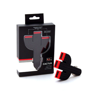 Proveedor de china de triple usb <span class=keywords><strong>cargador</strong></span> de coche, mini <span class=keywords><strong>cargador</strong></span> de coche para tablet pc del teléfono móvil - Product Image 1