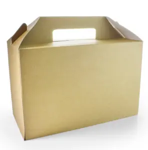ZHONGSHAN Kustomisasi Kualitas Tinggi Semua Ukuran Kotak Kertas Kerajinan Mengambil Karton Besar Membawa Paket