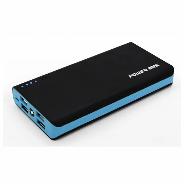 최고의 판매 제품 24v 전원 은행 무료 샘플 4usb 20000mah 전원 은행 크리스마스 선물