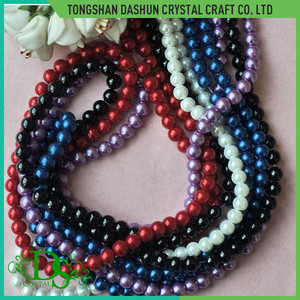 High Quality Factory <strong>Direct</strong> <strong>Beads</strong> String Imitation Glass Pearl <strong>Beads</strong> Yiwu - Product Image 3