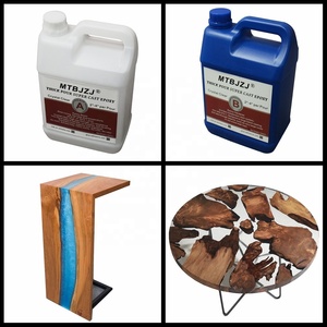 MTBJZJ 100% Rắn Pha Lê Rõ Ràng Epoxy <span class=keywords><strong>Resin</strong></span> Sông Bảng Đúc Bảng Đúc - Product Image 2