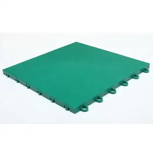 Carrelage de Sport rectangulaire à l'intérieur, sol de Sport, en plastique, Futsal