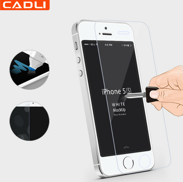 Tempered Glass Screen Protector for iphone SE 5 5S
