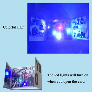 Personnalisé Fantaisie clignotant led module pour carte de voeux De Noël 2018 - Product Image 4