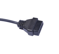 Adaptador de Cable Universal OBD II OBD2, accesorio divisor Y de extensión J1962 para dispositivos de seguimiento Y diagnóstico GPS