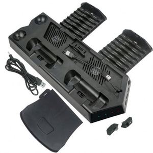 Cho Sony cho <span class=keywords><strong>PS4</strong></span> cho Playstation 4 Slim Pro <span class=keywords><strong>USB</strong></span> <span class=keywords><strong>Hub</strong></span> giao diện điều khiển dọc trạm đứng 3 cổng Quạt làm mát điều khiển sạc PS trò chơi - Product Image 3