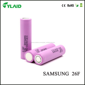 Samsung Industriezelle ICR18650-26F (Modell 18650) UNGESCHÜTZT 3,6 - 4,2 V Lithium-Ion Akku echte 2600 mAh - FLAT-Top flacher <span class=keywords><strong>Pl</strong></span> - Product Image 2